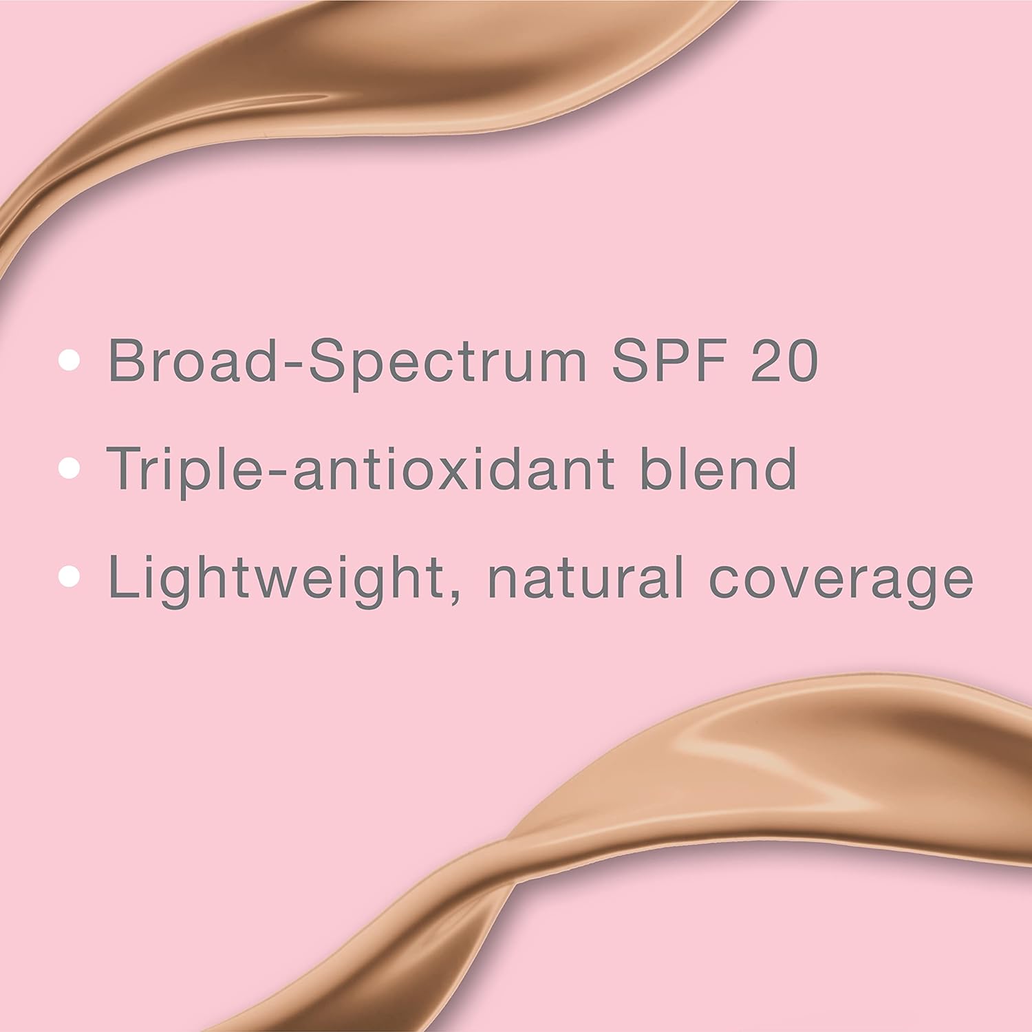 Neutrogena Healthy Skin Liquid Makeup Foundation, Broad Spectrum SPF 20 Sunscreen, Lightweight & Flawless Coverage Foundation with Antioxidant Vitamin E & Feverfew, Classic Ivory, 1 fl. oz - 24hrsmart